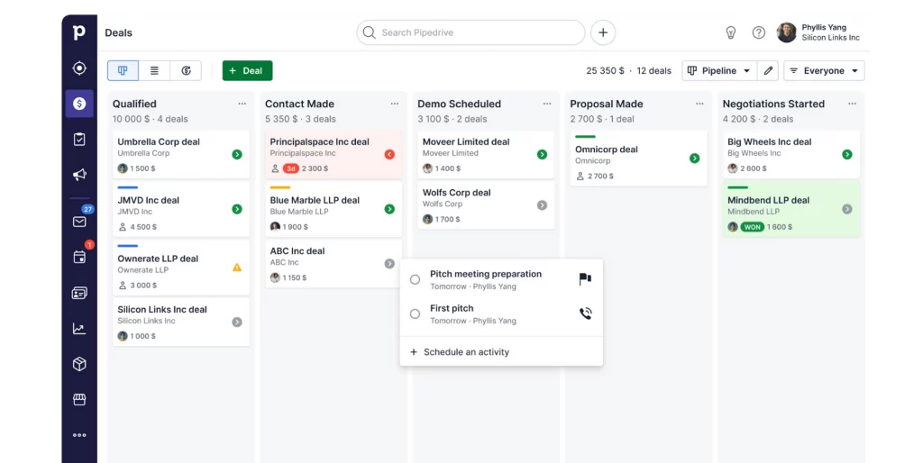 Pipedrive - InCodice